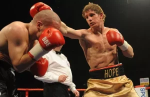 Kerry Hope makes boxing history