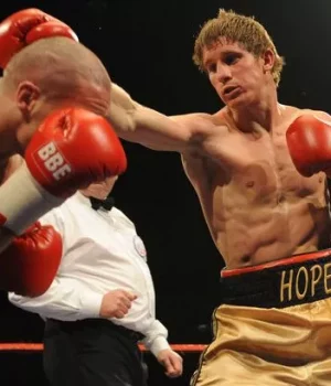 Kerry Hope makes boxing history