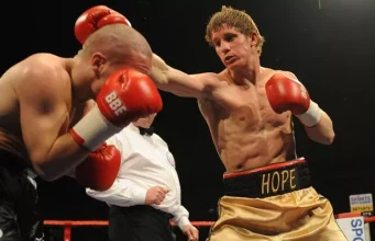 Kerry Hope makes boxing history